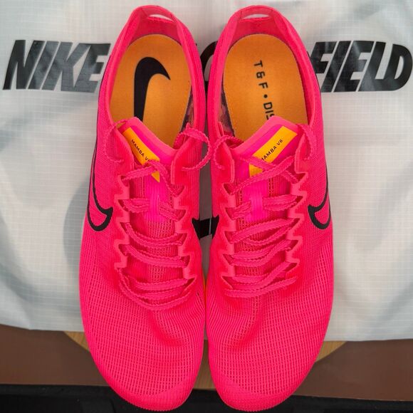 Nike Zoom Mamba V6 Hyper Pink Track Spikes DR2733-600 Sz 10.5 main image 8